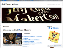 Tablet Screenshot of gulfcoastmakers.com